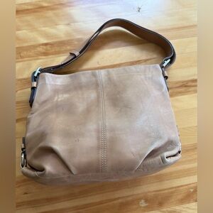 Coach Brown Leather Shoulder Bag